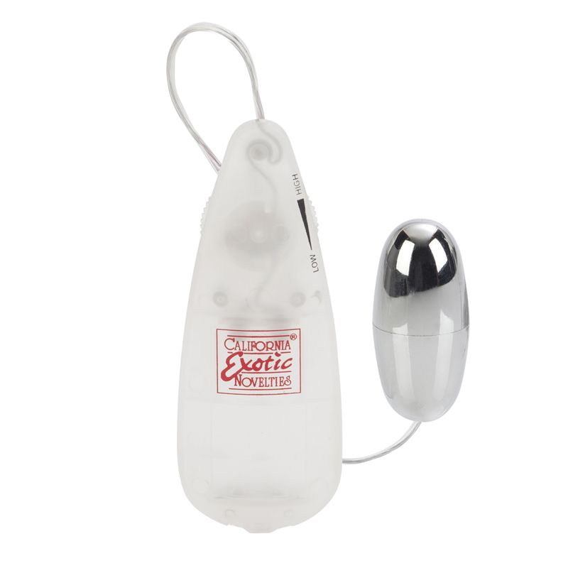 Vibrador Bala Slim Teardrop Bullets Clear - Cake Sex Shop