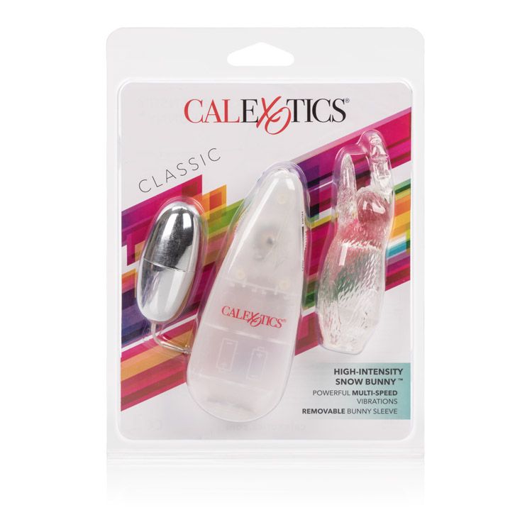 Vibrador High-Intensity Snow Bunny Clear - Cake Sex Shop