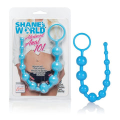 Perlas Shane's World Advanced Anal 101 Beads Blue - Cake Sex Shop