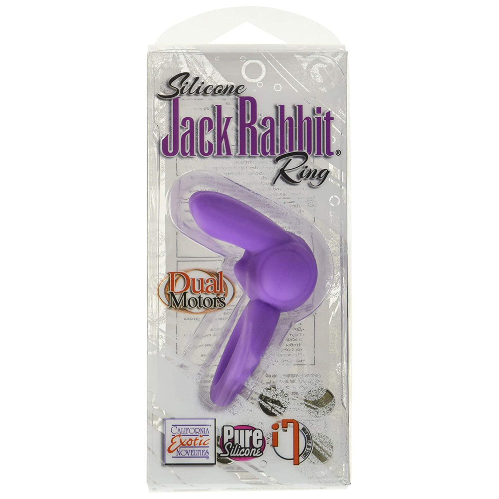 Anillo Silicone Rabbit Ring Purple - Cake Sex Shop