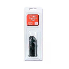Extensión Latex Extension Smooth Black 3" - Cake Sex Shop