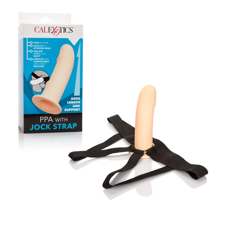 Dildo PPA With Jock Strap Ivory - Cake Sex Shop