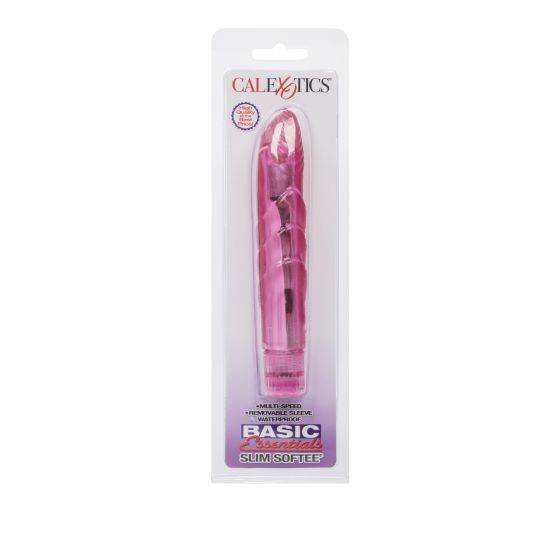 Vibrador Slim Softee Pink - Cake Sex Shop