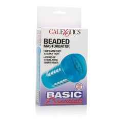 Masturbador Basic Essentials Beaded Masturbator - Cake Sex Shop 2