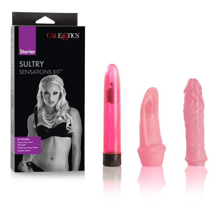Vibrador Starter Sultry Sensations Kit - Cake Sex Shop