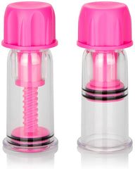 Pezoneras Nipple Play Vacuum Twist Suckers Pink - Cake Sex Shop 2