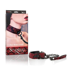 Collar With Leash - Scandal - Cake Sex Shop