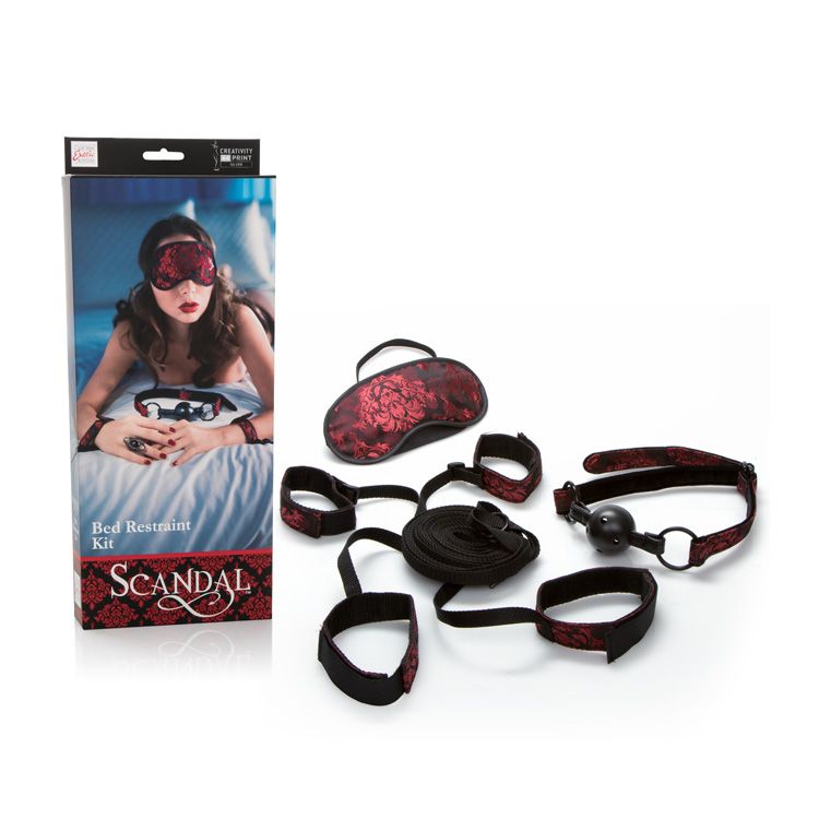 Set Bondage Bed Restraint Kit - Scandal - Cake Sex Shop