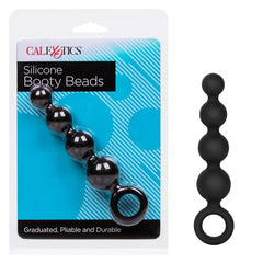 Perlas Silicone Booty Beads - Black - Cake Sex Shop