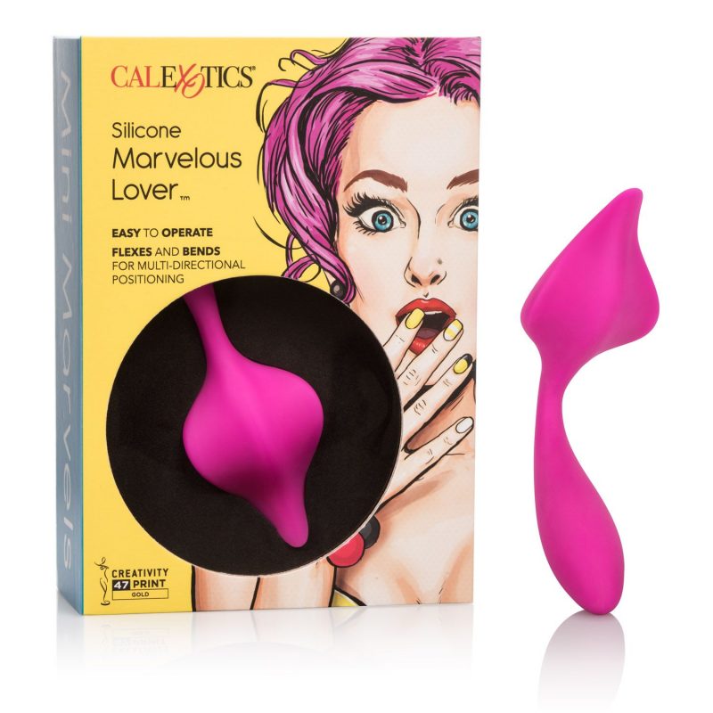 Masajeador Mini Marvels Silicone Marvelous Lover - Cake Sex Shop