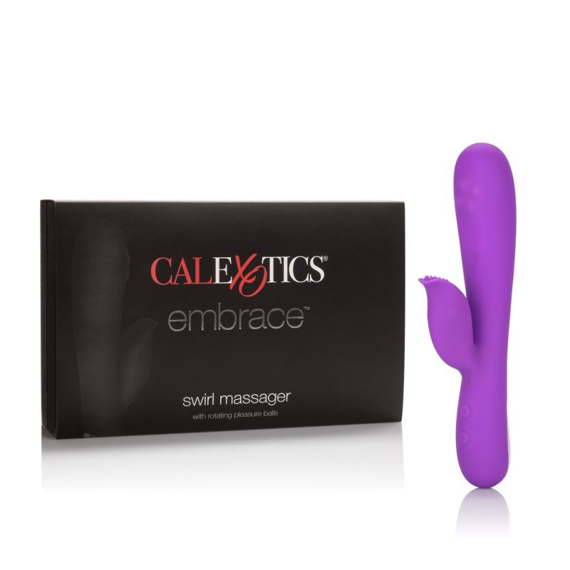 Vibrador Embrace Swirl Massager Purple - Cake Sex Shop