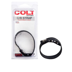 Anillo Cock & Ball Strap Adjustable 3 Snap - Colt Leather - Cake Sex Shop