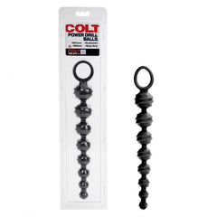 Perlas Colt Power Drill Balls Black - Cake Sex Shop