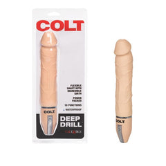 Dildo Colt Deep Drill Ivory 8" - Cake Sex Shop