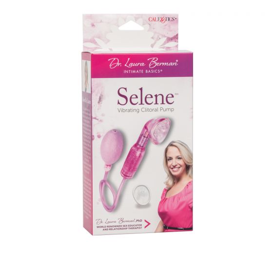Succionador Dr. Laura Berman Intimate Basics Selene Vibrating Clitoral Pump - Cake Sex Shop