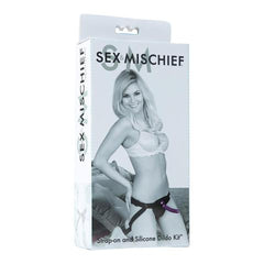 Arnés Sex And Mischief Strap-On & Silicone Dildo 5" - Cake Sex Shop