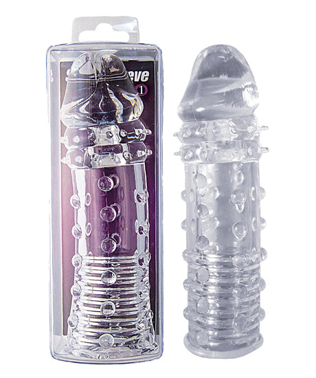Funda Super Sleeve 1-Clear - Cake Sex Shop