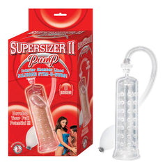 Bomba Supersizer II Pump-Clear - Cake Sex Shop