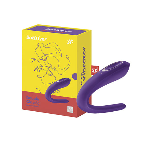 Vibrador Satisfyer Double Classic - Cake Sex Shop