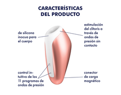 Succionador Love Breeze Satisfyer - Cake Sex Shop 2 3