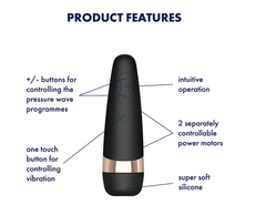 Succionador Satisfyer Pro 3 Vibration - Cake Sex Shop 2 3