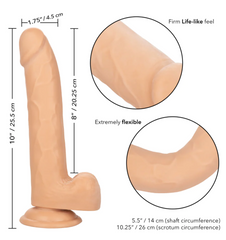 Dildo Size Queen 8" - Ivory - Cake Sex Shop 2
