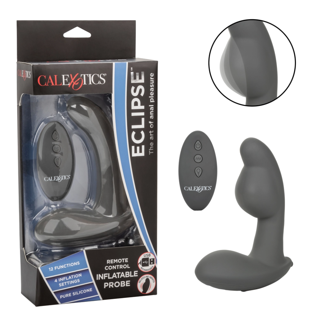 Masajeador de Próstata Eclipse Remote Control Inflatable Probe - Cake Sex Shop