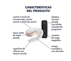 Vibrador Satisfyer Double Love - Cake Sex Shop 2 3