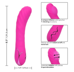 Vibrador Insatiable G Inflatable G-Wand - Cake Sex Shop 2