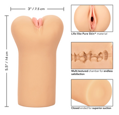 Masturbador Boundless Vulva - Ivory - Cake Sex Shop 2