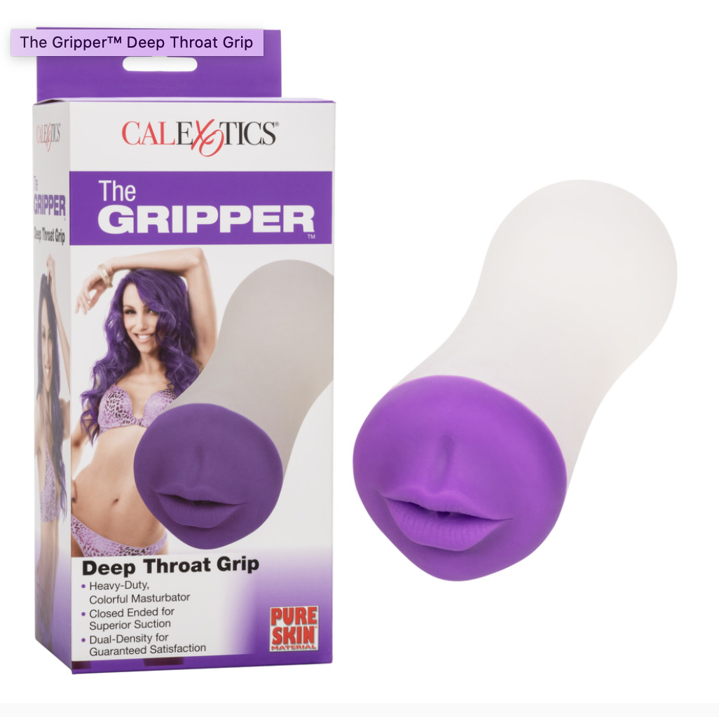 Masturbador The Gripper Deep Throat Grip - Cake Sex Shop
