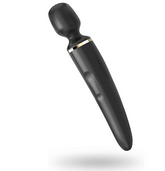 Masajeador Satisfyer Wand-Er Woman - Black/Gold - Cake Sex Shop