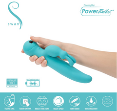 Vibrador Touch By Swan Duo - Teal - Cake Sex Shop 2