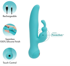 Vibrador Touch By Swan Duo - Teal - Cake Sex Shop 2 3