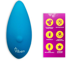 Masajeador Elated - Intense Hand Held Pinpoint Vibe - Ocean - Cake Sex Shop 2 3 4