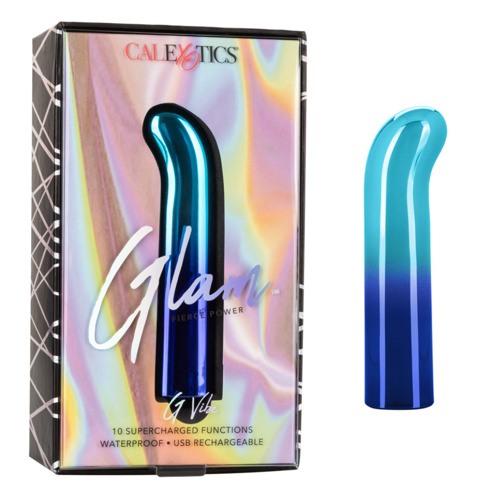 Vibrador Glam G Vibe - Blue - Cake Sex Shop