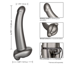 Dildo Her Royal Me2 Ultra-Soft G-Probe - 17 cm - Cake Sex Shop 2