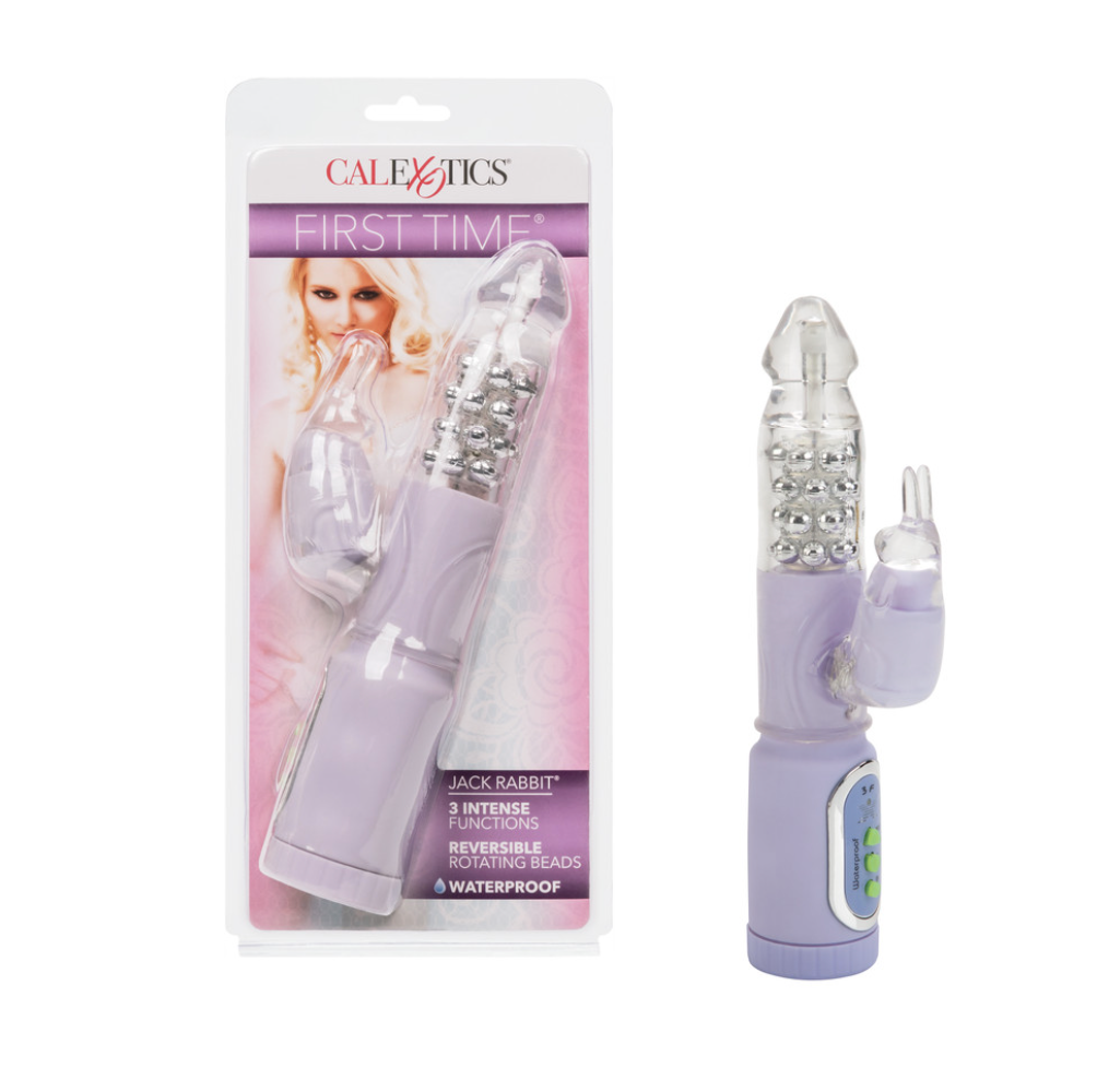 Vibrador First Time Jack Rabbit - Purple - Cake Sex Shop