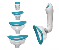Bomba Bloom Intimate Body Pump Sky Blue-White - Cake Sex Shop 2