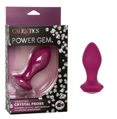 Vibrador Power Gem Vibrating Crystal Probe - Purple - Cake Sex Shop
