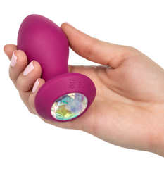Vibrador Power Gem Vibrating Crystal Probe - Purple - Cake Sex Shop 2 3