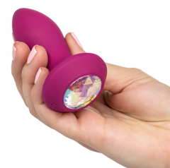 Vibrador Power Gem Petite Vibrating Crystal Probe - Purple - Cake Sex Shop 2 3