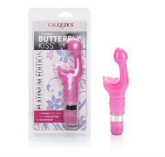 Vibrador 9-Function Butterfly Kiss® Platinum Edition - Pink - Cake Sex Shop 2