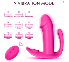 Vibrator Shasha Butterfly Plug - Cake Sex Shop 2