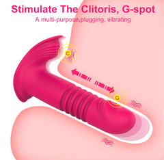 Vibrador Thrusting Wearable Heart Control - Cake Sex Shop 2 3 4