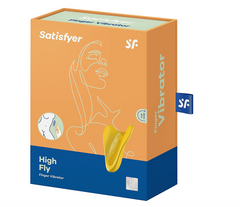 Vibrador Satisfyer High Fly Finger Vibrator-Yellow - Cake Sex Shop 2 3