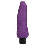 Dildo Realistic Skin Vibrator Small Purple 6" - Cake Sex Shop