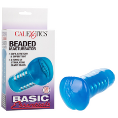 Masturbador Basic Essentials Beaded Masturbator - Cake Sex Shop