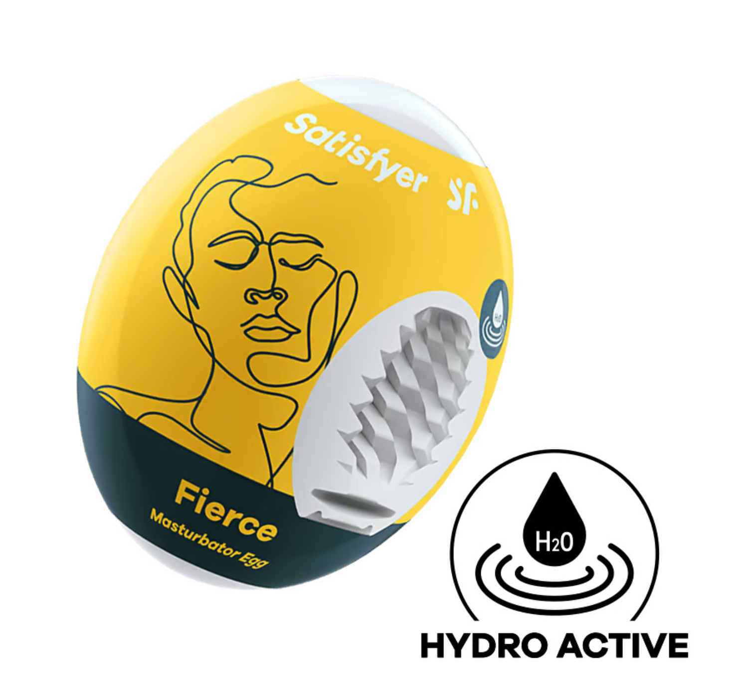 Huevo Masturbador Satisfyer Masturbator Egg - Fierce - Cake Sex Shop