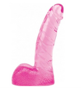 Dildo Wet Dreams Pink Stallion Dildo With Balls 6.5'' - Cake Sex Shop